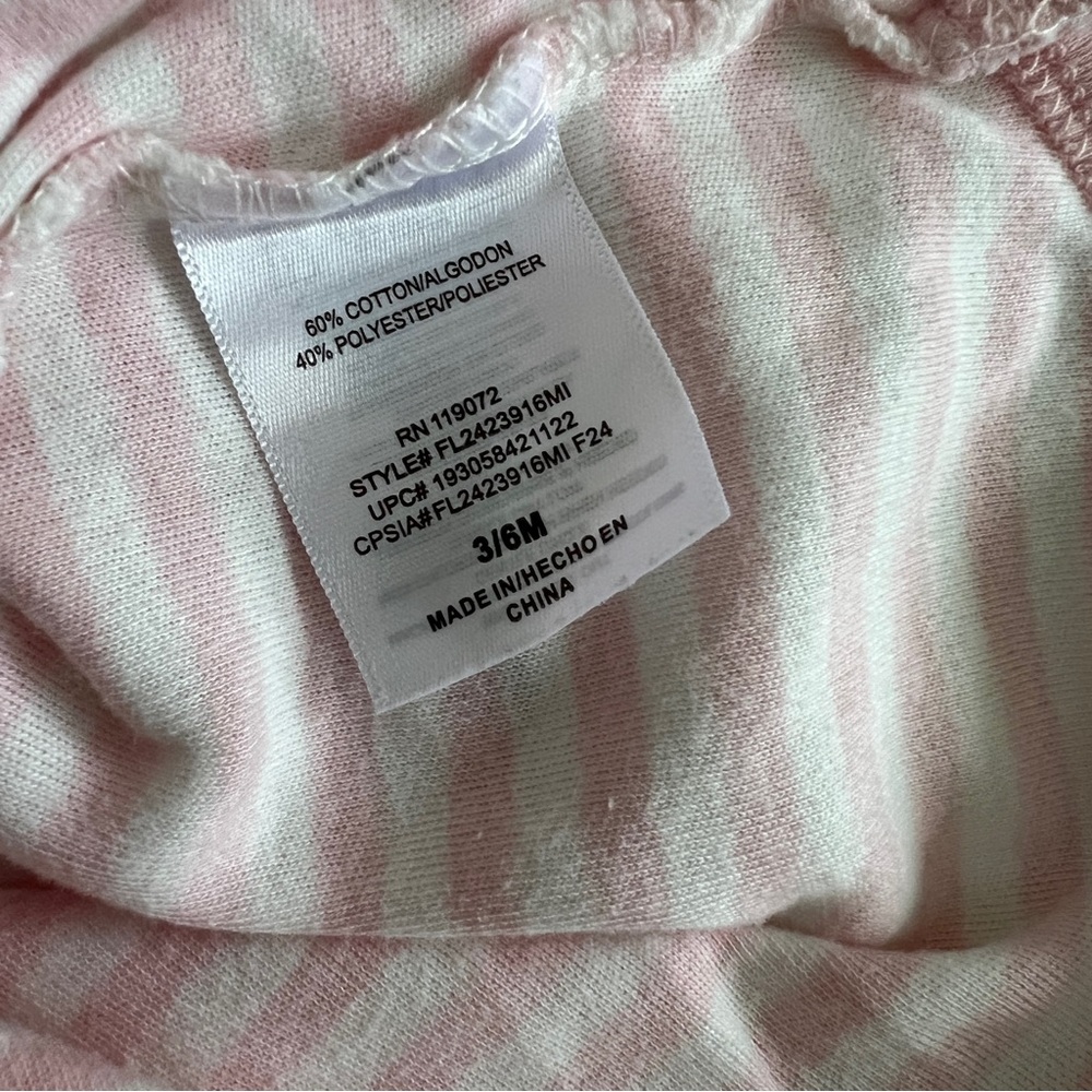 Disney Baby Pink Minnie Mouse Onesie 6 Piece Mix Match Bundle Set Puff Sleeves - Picture 10 of 10